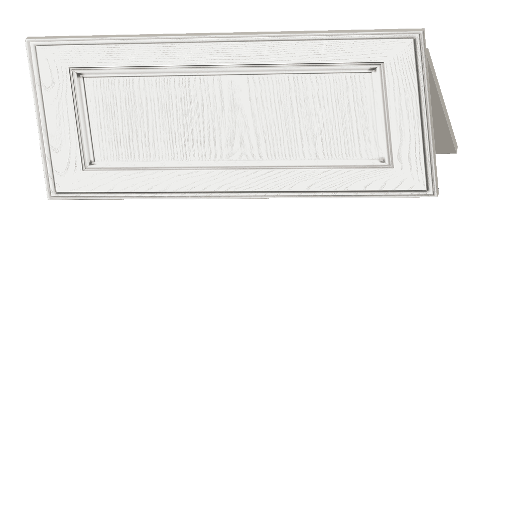 Кухонный шкаф антресольный 2-дверный под подъёмник 720х600х300мм Белый